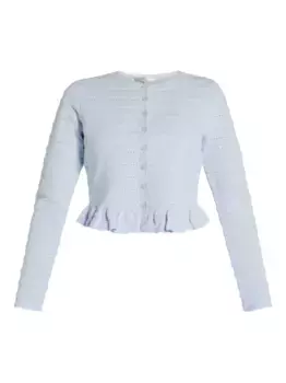 Кардиган Rogan LoveShackFancy, синий