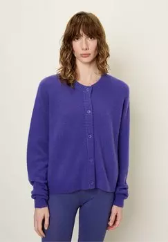 Кардиган ROUND COLLAR LONG-SLEEVES BOWL BUTTONED American Vintage, цвет Violet Chine