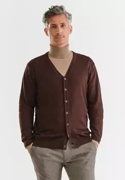Кардиган ROZPINANY Pako Lorente, коричневый