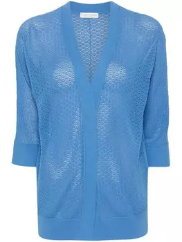 Кардиган рыхлой вязки Le Tricot Perugia, синий