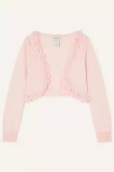 Кардиган с 3D-цветочной отделкой Monsoon, розовый