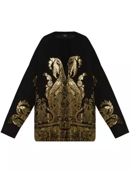 Кардиган с эффектом металлик ETRO, черный