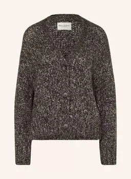 Кардиган с альпакой Marc O'Polo, серый