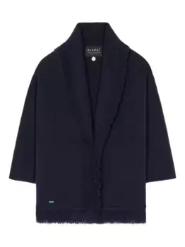 Кардиган с бахромой Alanui, синий