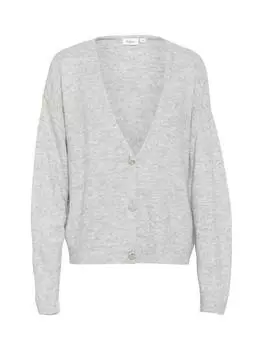 Кардиган с блестками от хайи Saint Tropez, серый