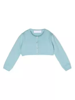 Кардиган с декорированными пуговицами Colorichiari, синий