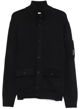 Кардиган с декором Lens C.P. Company, синий