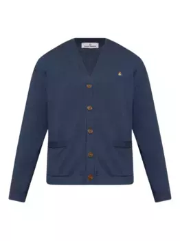 Кардиган с декором Orb Vivienne Westwood, синий