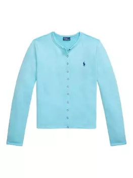 Кардиган с длинными рукавами Polo Ralph Lauren, синий