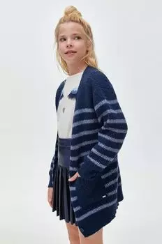 Кардиган с добавлением хлопка детский Mayoral, темно-синий