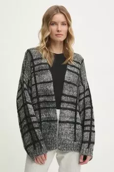 Кардиган с добавлением шерсти Answear.Lab, серый