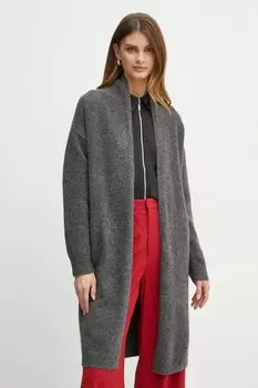 Кардиган с добавлением шерсти Morgan, серый