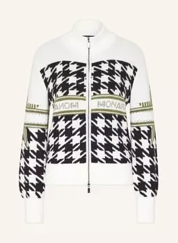 Кардиган с драгоценными камнями monari, цвет WEISS/SCHWARZ/OLIV