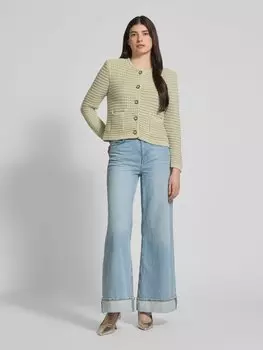 Кардиган с фактурным узором модель 'GASPARD' Bash, мятный