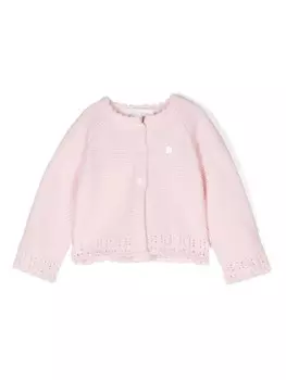 Кардиган с фестонами Patachou, розовый