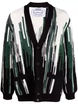Кардиган с графичным принтом Missoni, черный