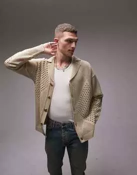 Кардиган с камнем Topman крючком