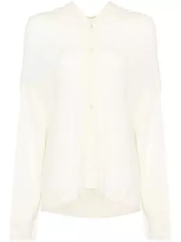 Кардиган с капюшоном Comme Des Garons, белый