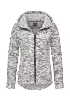 Кардиган с капюшоном Лышка Меланж Ragwear, цвет Ash