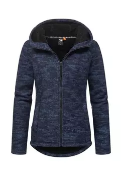 Кардиган с капюшоном Лышка Меланж Ragwear, темно-синий