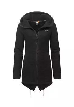 Кардиган с капюшоном Wingi Меланж Ragwear, черный