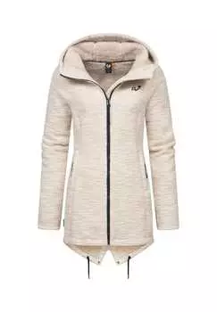 Кардиган с капюшоном wingi меланж Ragwear, коричневый