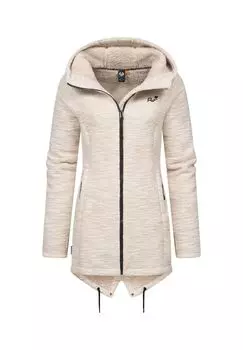 Кардиган с капюшоном Wingi Меланж Ragwear, серо-коричневый