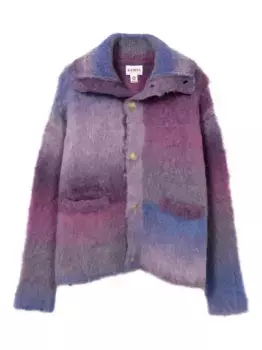 Кардиган с карманами KAMIYA, фиолетовый