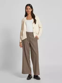 Кардиган с карманами Stefanel, песочный