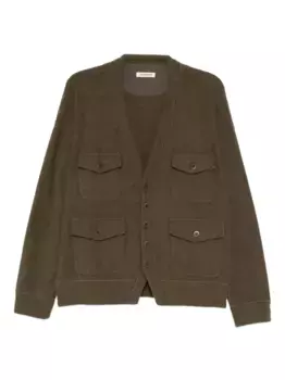 Кардиган с карманами Undercover, зеленый