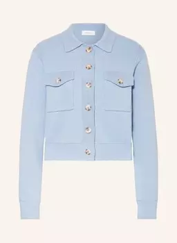 Кардиган с кашемиром Darling Harbour, голубой