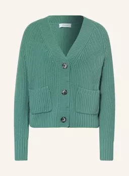 Кардиган с кашемиром Darling Harbour, зеленый