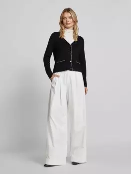 Кардиган с контрастными полосками s.Oliver BLACK LABEL, черный