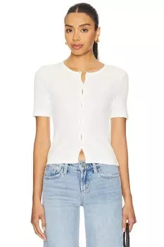 Кардиган с коротким рукавом Sajuni Samsoe Samsoe, white