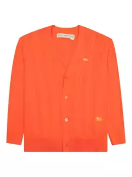 Кардиган с косами Advisory Board Crystals, оранжевый