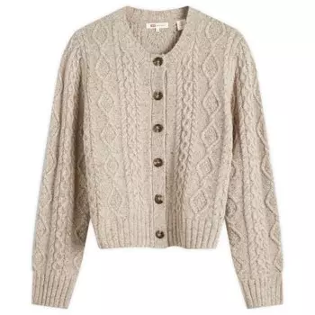 Кардиган с косами Levi'S, белый