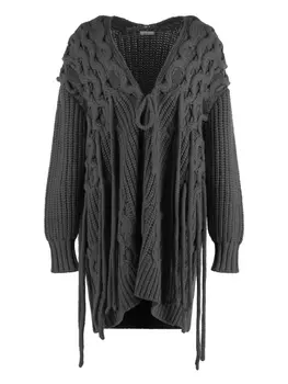 Кардиган с косами Malo, серый