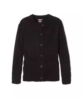 Кардиган с круглым вырезом и защитой от таблеток для больших девочек French Toast