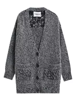 Кардиган с кружевными вставками Essentiel Antwerp, черный