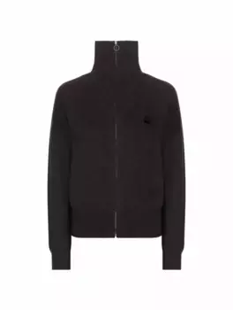 Кардиган с логотипом Isabel Marant toile, серый