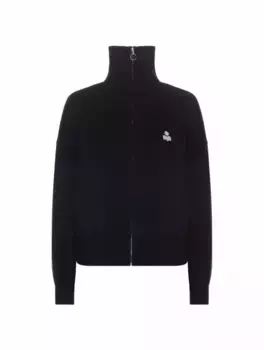 Кардиган с логотипом Isabel Marant toile, тёмно-синий