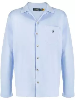 Кардиган с логотипом Polo Pony Polo Ralph Lauren, синий