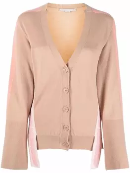 Кардиган с логотипом Stella McCartney, бежевый