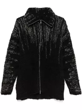 Кардиган с меланжевым эффектом Transit, черный