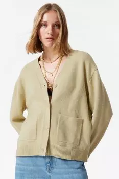 Кардиган с накладными карманами & Other Stories, бежевый