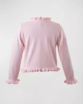 Кардиган с оборками для девочек, размер 2–10 Rachel Riley