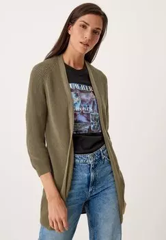 Кардиган s.Oliver MIT AJOURMUSTER, цвет dusty olive