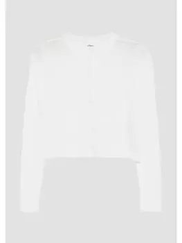 Кардиган s.Oliver Strickjacke langarm, белый