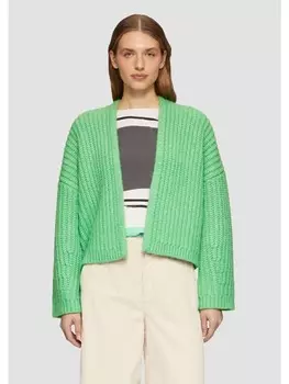 Кардиган s.Oliver Strickjacke langarm, зеленый