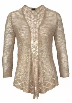 Кардиган s.Oliver Strickjacke, песочный